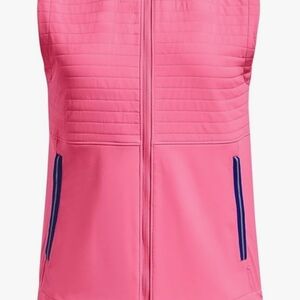 Under Armour Pink Quilted Sleeveless Vest